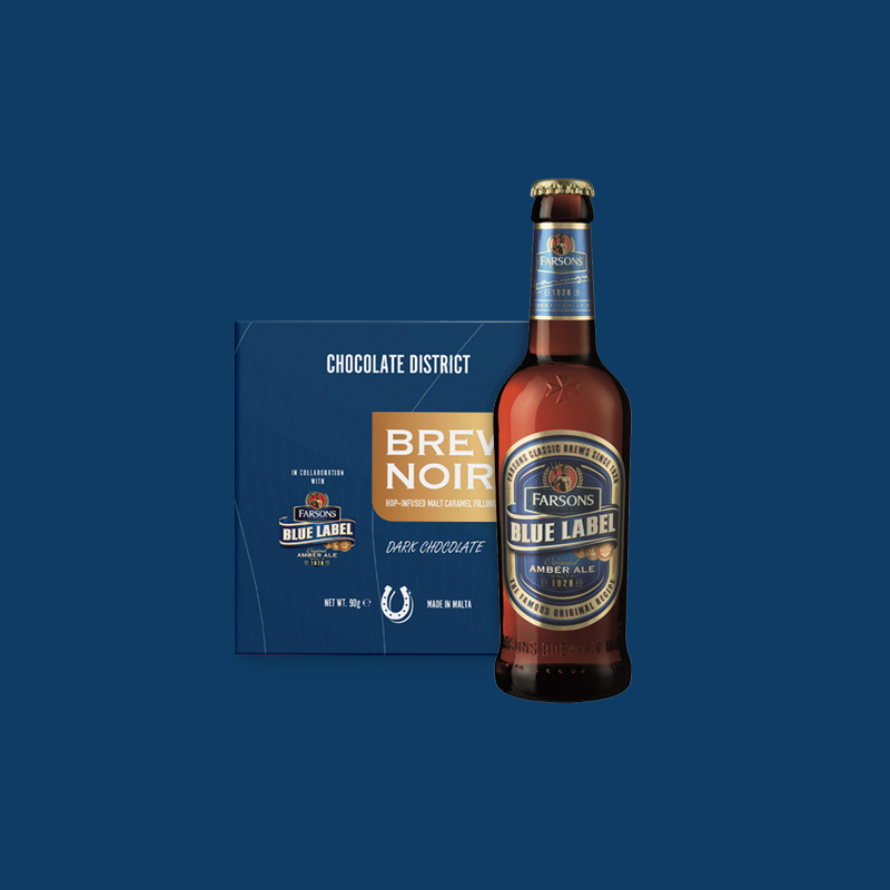 Chocolate District x Blue Label Chocolate District x Blue Label