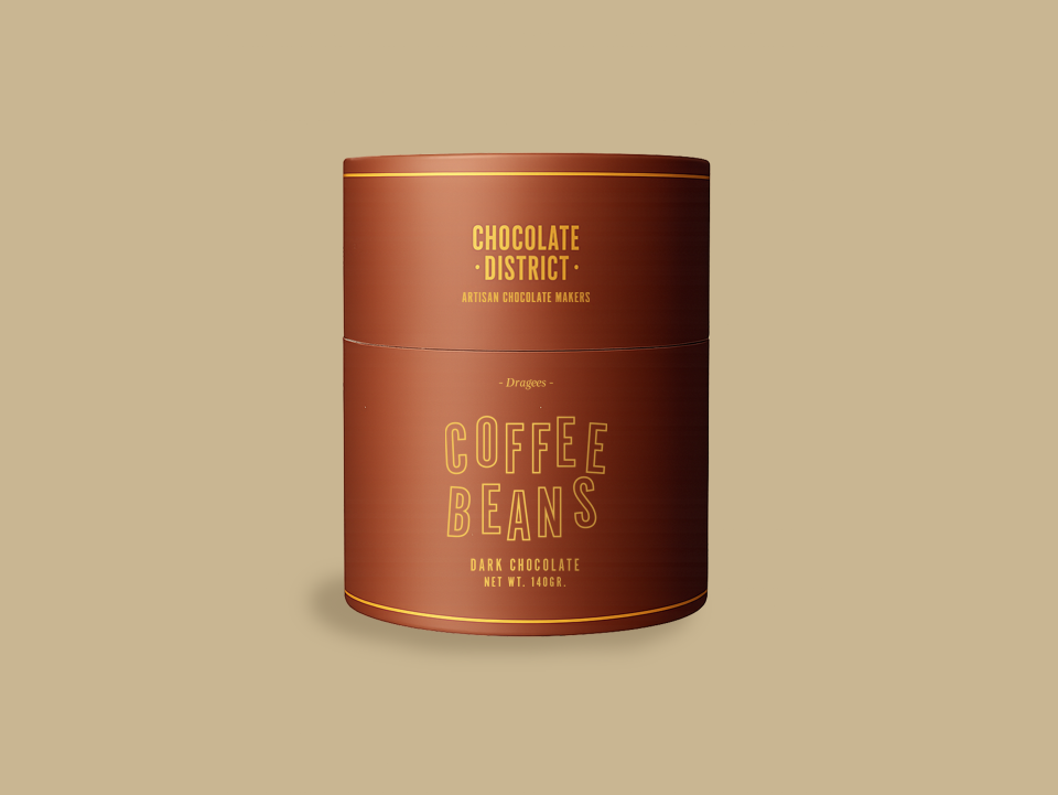 dark chocolate covered coffee beans, 140gr.